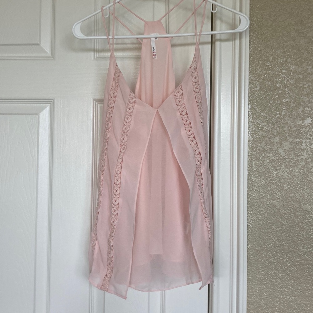 Event Chiffon Racerback Tank